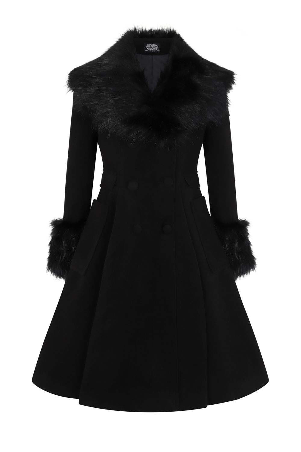 Fiona Coat In Black